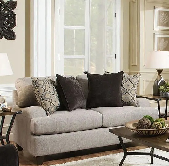 American Design Furniture by Monroe - Lennox Living Loveseat